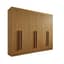Guarda-Roupa Casal Da Vinci Plus - 6 Portas, 6 Gavetas, 100% MDF - 2.75m - Cinamomo - 1