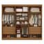 Guarda-Roupa Casal Da Vinci Plus - 6 Portas, 6 Gavetas, 100% MDF - 2.75m - Cinamomo - 4