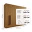 Guarda-Roupa Casal Da Vinci Plus - 6 Portas, 6 Gavetas, 100% MDF - 2.75m - Cinamomo - 2