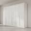 Guarda-Roupa Casal Bianca - 6 Portas - 6 Gavetas - 100% MDF - 2.30m - Branco - 1