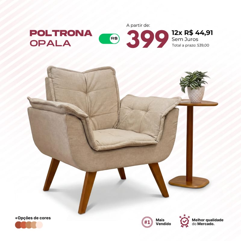 Banner Mobile Poltrona Opala