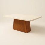 Mesa de Jantar Braga Naturale/Off White - 220x110