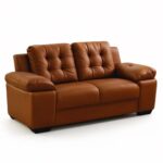 Sofá de 2 lugares Pitsburgo – Corano Terracota – 157 cm