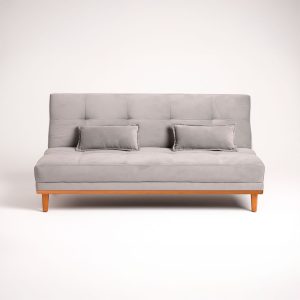 Sofá Cama Madrid 182cm - Veludo Cinza