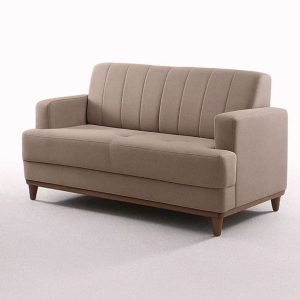 SOFA ROMA 2 LUG TEC.CHENILE LINHO TRENTO/IMBUIA MEL C.DIAMANTE