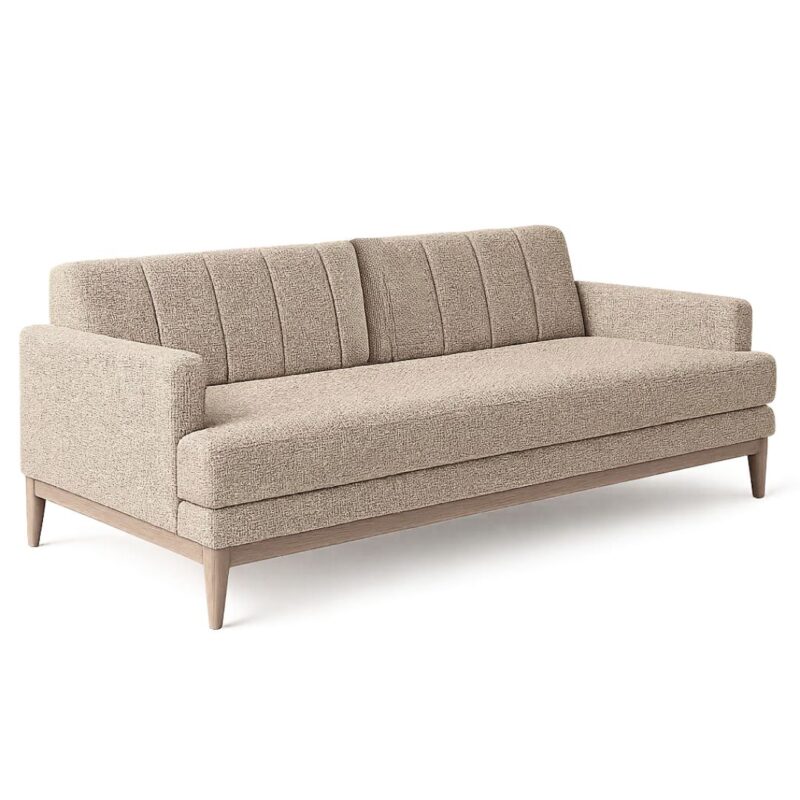Conjunto de Sofá 2 e 3 lugares Roma – Linho Bege