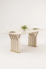 Mesa de Jantar Celina Off White - 180x100