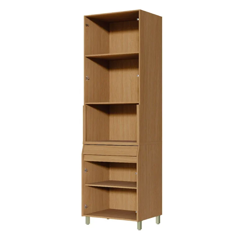 d93d4268 929c 47f6 95e5 36bdd27e52802024 11 18T14 45 13.040Z Paneleiro Simone Mendes 4 Portas 1 Gaveta 70cm - Carvalho/Greige