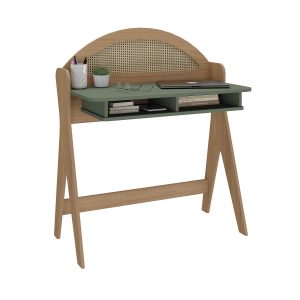 Escrivaninha Atlanta 90 cm - Carvalho/Menta