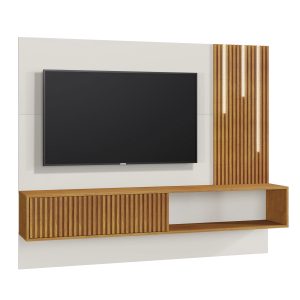 Home Suspenso Roma com led 180cm - Off White/Naturale