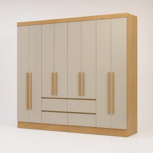 Guarda-Roupa Turim 8 portas 4 gaveta externa