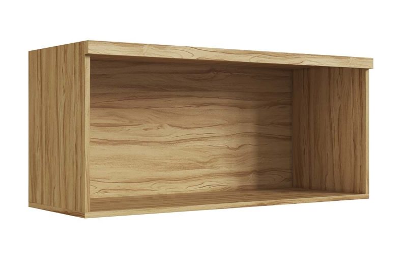 48254 291312 Armário de Geladeira Florença 1 Porta 80 cm - Amendoa/Off White
