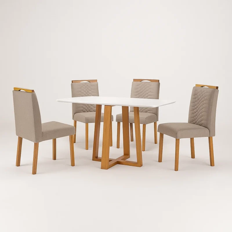 assets task 01k2mth1akfxdvk3kpyg04t4q3 1755193172 img 0 Mesa de Jantar Pedro 120x80cm com 4 Cadeiras