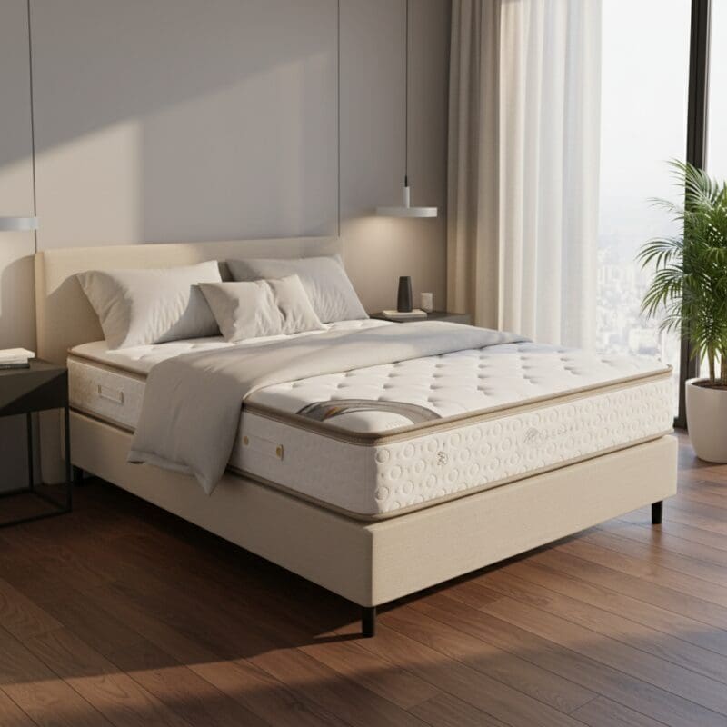 generated image 1766153975413 Cama Box Prime Com Colchão Majestic Molas Ensacadas - Casal(138x188)